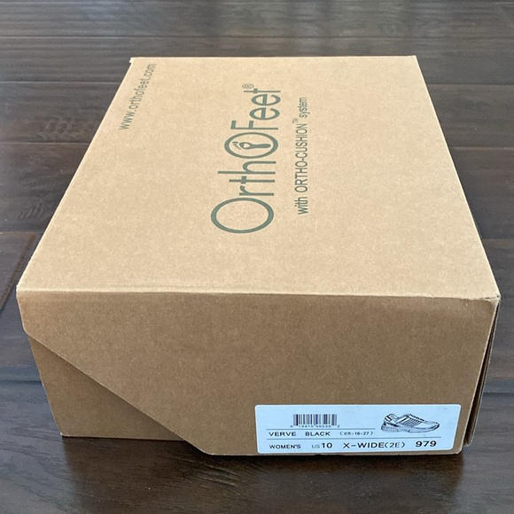 Orthaheel With Ortho-Cushion System Women’s Black sneakers Shoes 10 X-Wide (2E) - Picture 2 of 9